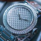 Cartier Pasha 18k cadran pave Boutique edition diamond dial