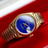 Rolex datejust 69178 lapis lazuli