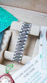 Rolex Day-Date 36 Platinum Baguette Bezel – Ref. 118366