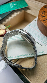 Rolex Day-Date 36 Platinum Baguette Bezel – Ref. 118366