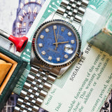 Rolex Datejust 36 Sodalite American Papers