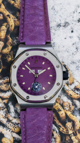 Audemars Piguet Royal Oak Offshore rare purple dial triple calendar