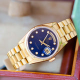 Rolex Day-Date 36 Bark finished aventurine pinball dial