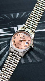 Rolex Day-Date 36 Amazing condition salmon dial Ref18206