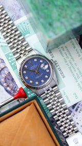 Rolex Datejust 36 Sodalite American Papers