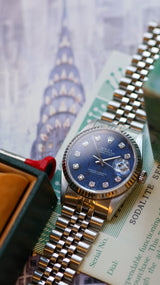 Rolex Datejust 36 Sodalite American Papers