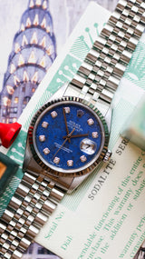 Rolex Datejust 36 Sodalite American Papers