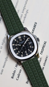Patek Philippe Aquanaut Full set khaki uncut strap