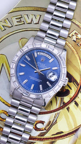 Rolex Day-Date 36 Full set 100% authentic rolex baguette