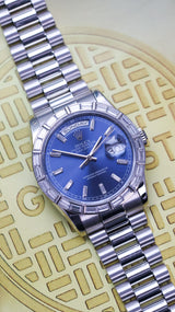 Rolex Day-Date 36 Full set 100% authentic rolex baguette