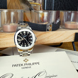 Patek Philippe Super full set Jumbo Aquanaut including 2 year Patek warranty