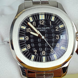 Patek Philippe Super full set Jumbo Aquanaut including 2 year Patek warranty