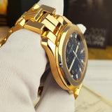 Patek Philippe Full Gold Jumbo Aquanaut, extract of the archives, box, patek serviced