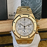 Audemars Piguet Royal Oak full yellow gold Chronograph