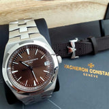 Vacheron Constantin Overseas, Rare chestnut brown dial