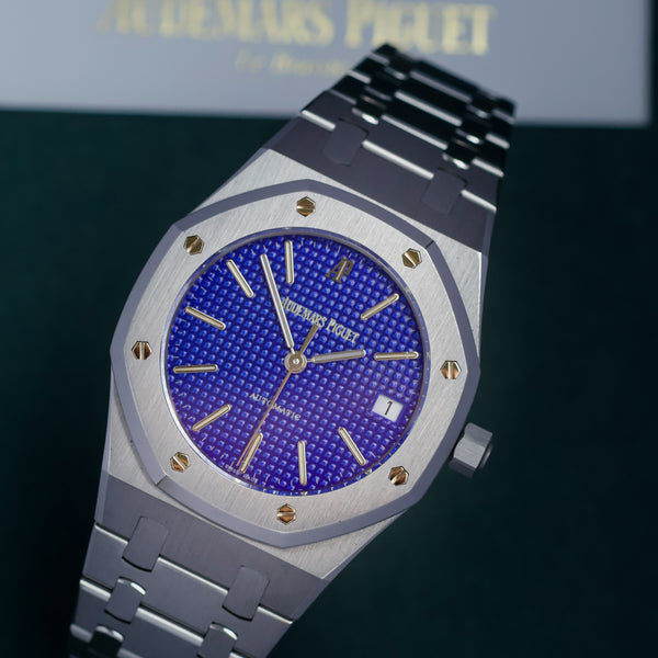 Audemars Piguet Royal Oak 14790ST Electric Blue perfect condition