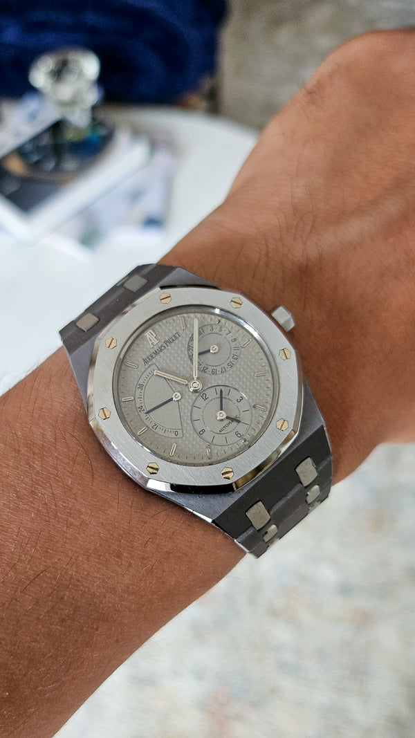 Audemars Piguet Royal Oak Dual Time tantalum steel