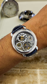 Audemars Piguet Jules Audemars Tourbillon Open worked skeleton dial. Extract of the archives