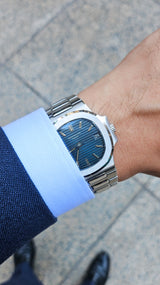 Patek Philippe Nautilus Pristine condition. Extract of the archives