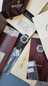 Patek Philippe Aquanaut Like New Old Stock. Including accessories