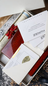 Zenith El Primero Chronomaster Full set platinum excellent condition