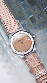 Audemars Piguet Royal Oak Certified 14800st salmon dial