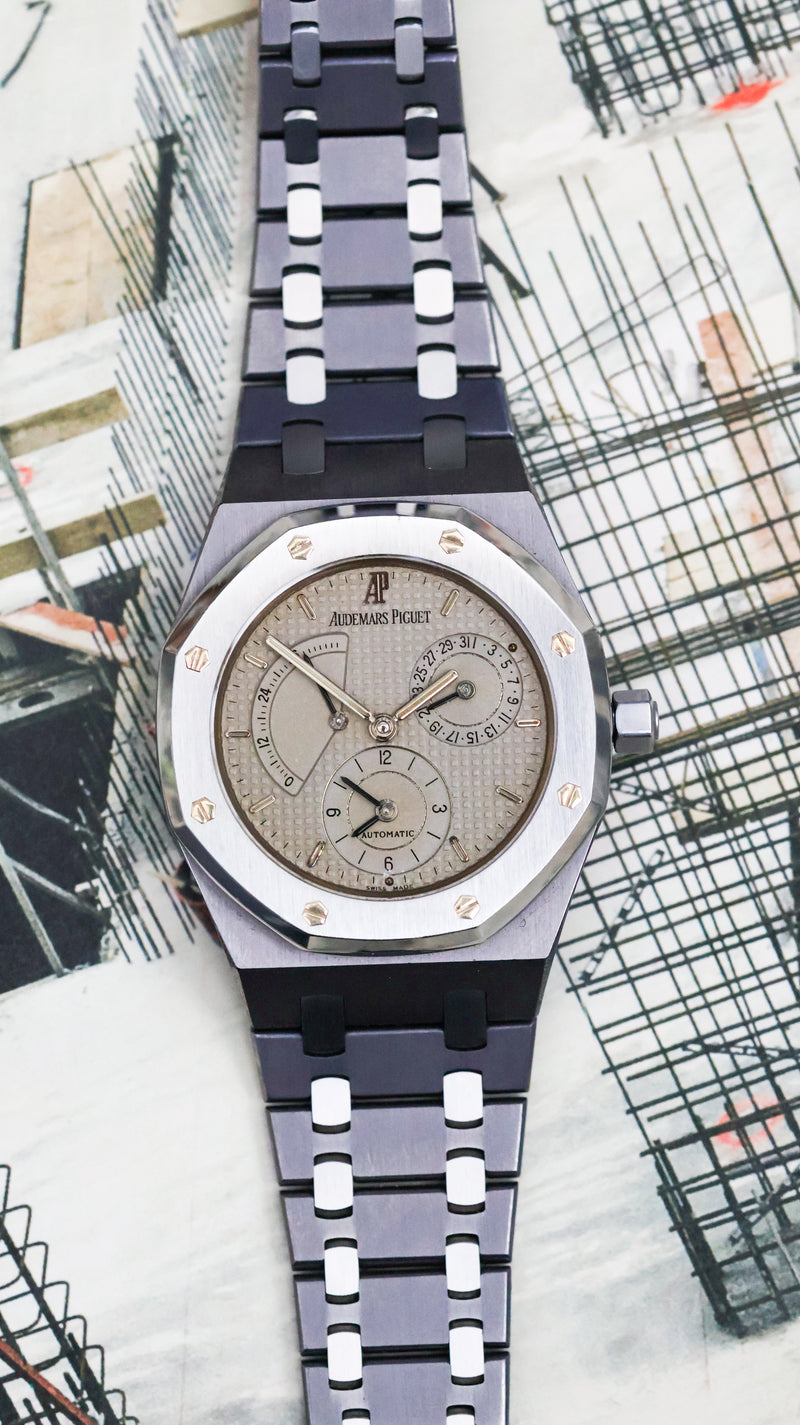 Audemars Piguet Royal Oak Dual Time tantalum steel