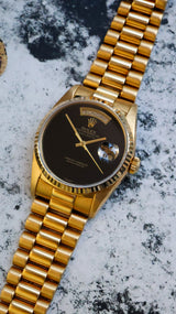 Rolex Day-Date T swiss T onyx dial
