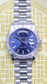 Rolex Day-Date 36 Full set 100% authentic rolex baguette