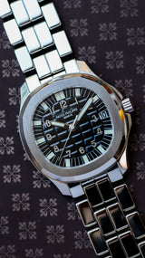 Patek Philippe Aquanaut Tritium dial Bracelet and khaki strap