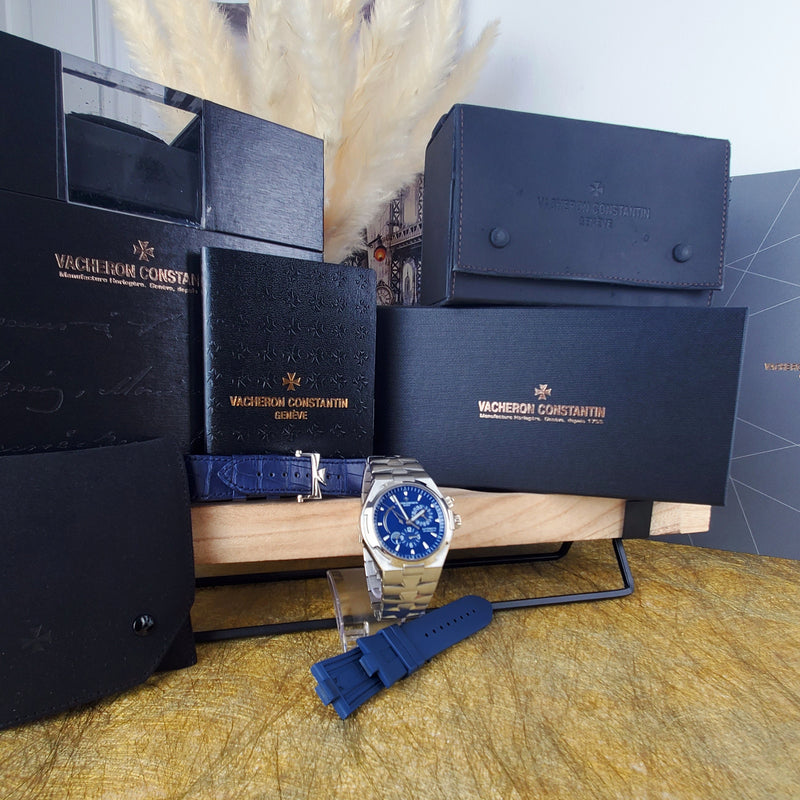 Vacheron Constantin Collector set Overseas Dual Time, with 2 year factory warranty