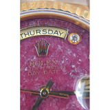 Rolex Day-Date Grossular dial with pinball hour markers